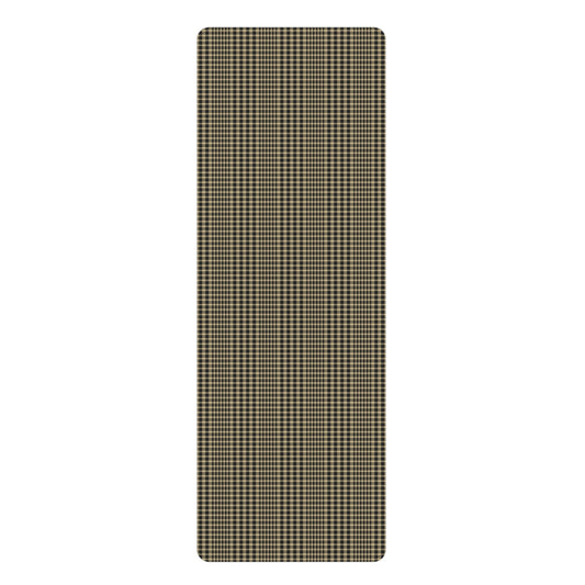 Yoga Mat | Black & Gold | Tweed