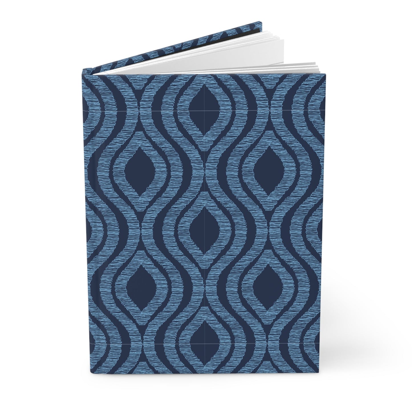 Journal | Light Blue & White | Ogee