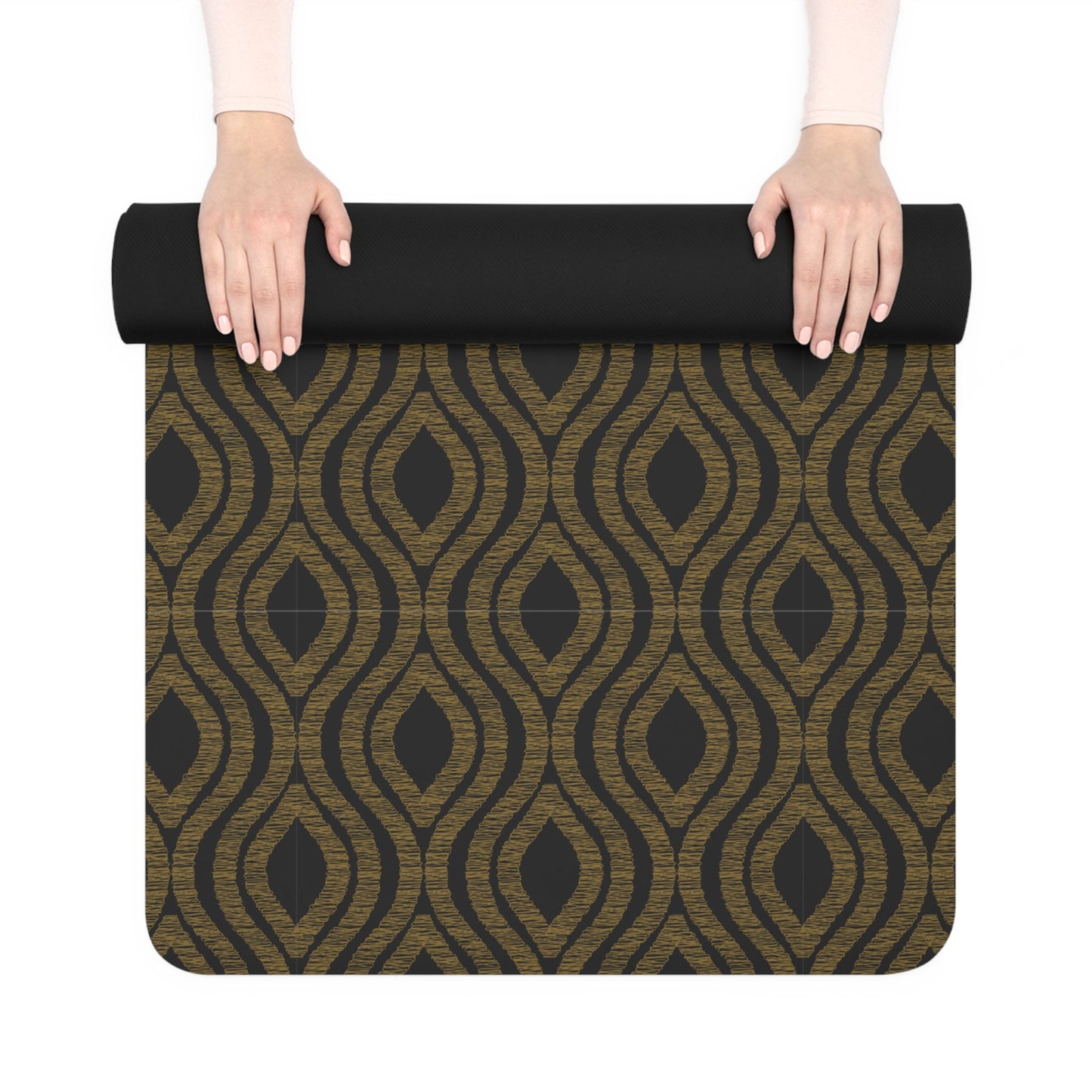 Yoga Mat | Black & Gold | Ogee