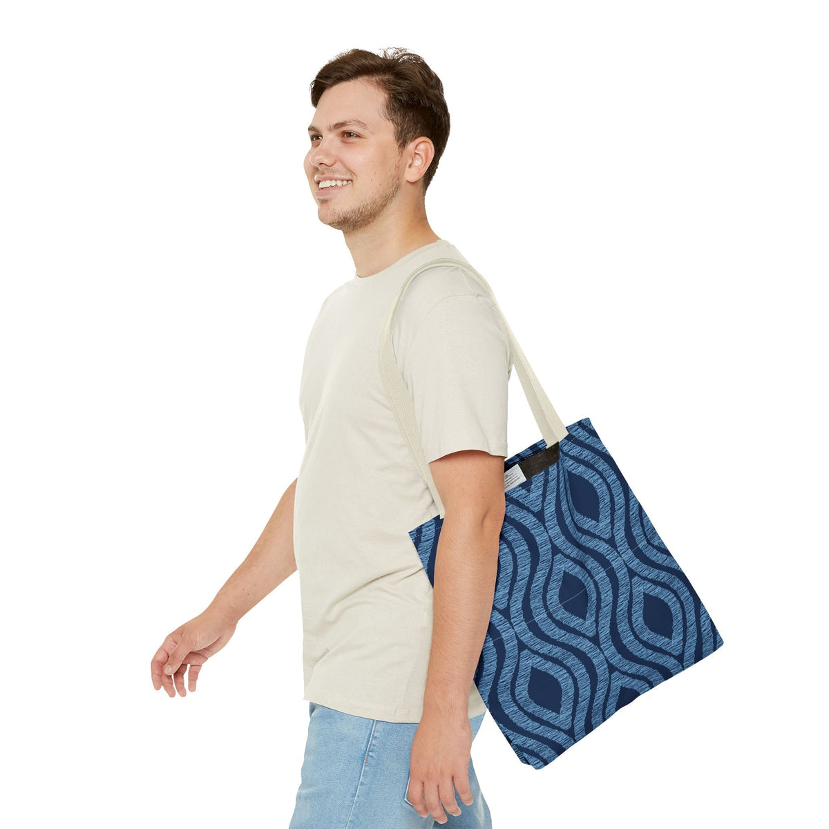 Totes | Light Blue & White | Ogee