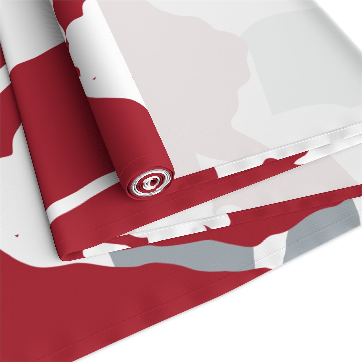 Table Runner | Red & Gray | Poppy