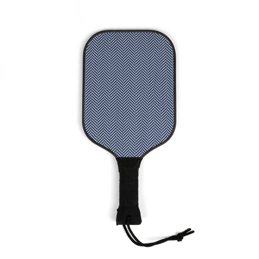 Pickleball Paddle Kit | Navy & White | Herringbone