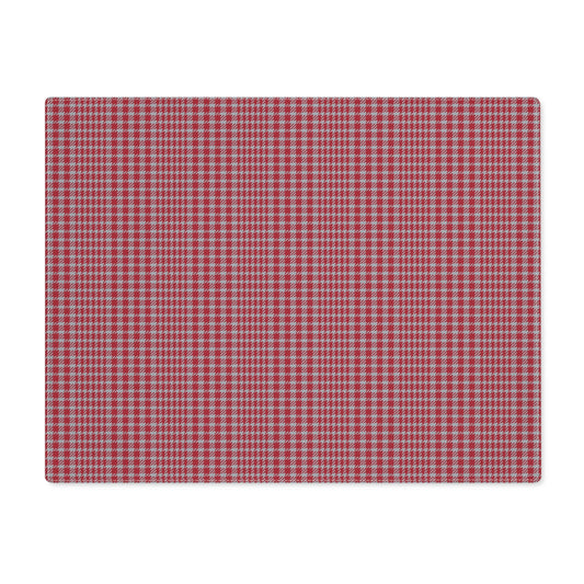 Placemat | Red & Gray | Tweed
