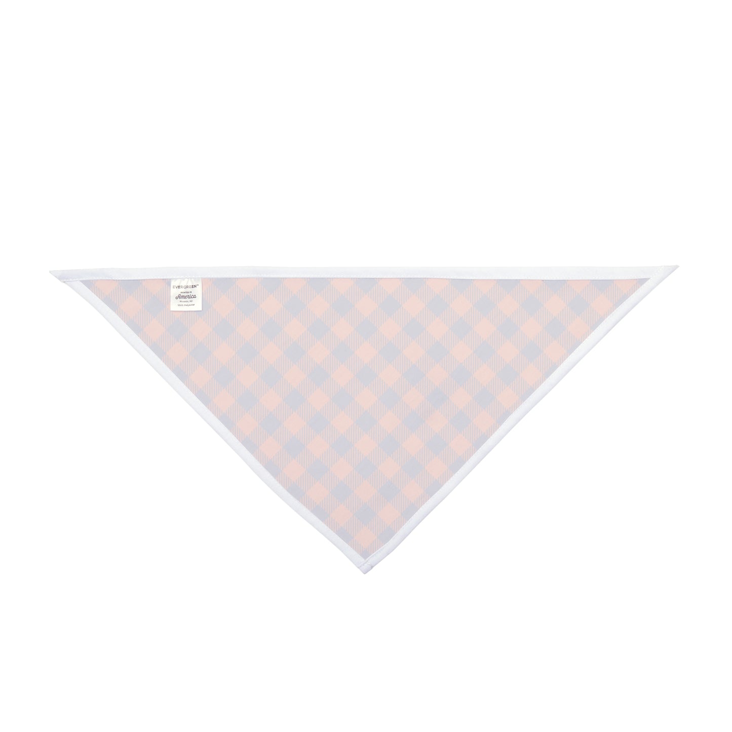 Pet Bandana | Clemson, SC | Gingham