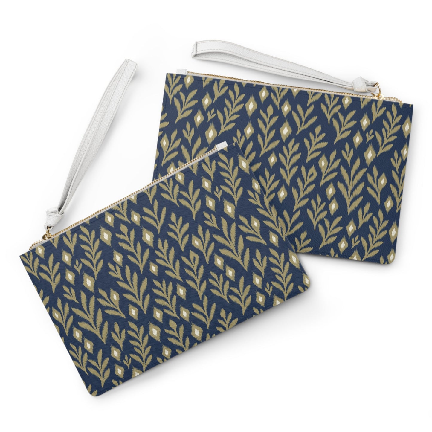 Clutch Bag | Gold & Blue | Laurel