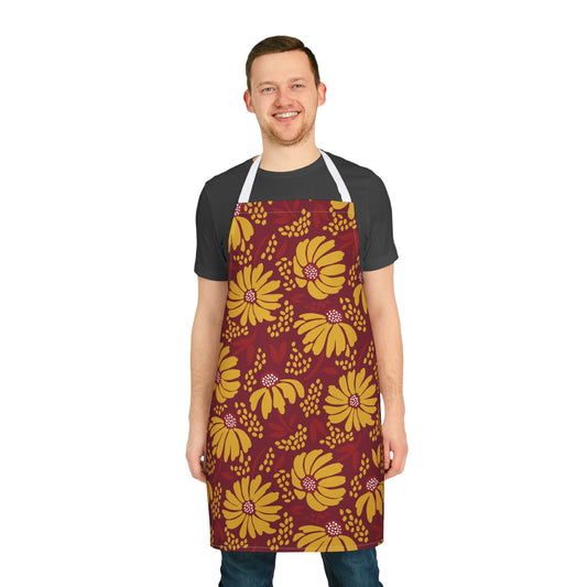 Apron | Red & Yellow | Bellis