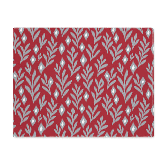 Placemat | Red & Gray | Laurel