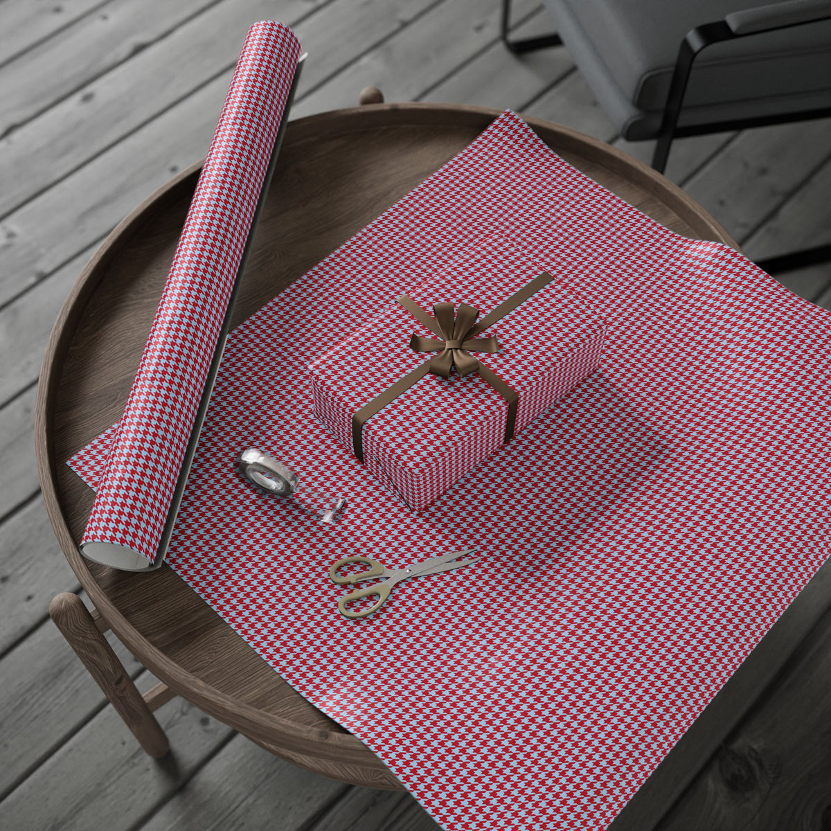 Gift Wrap | Oxford, Mississippi | Houndstooth