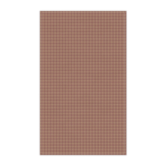 Tea Towels | Maroon & Gold | Houndstooth