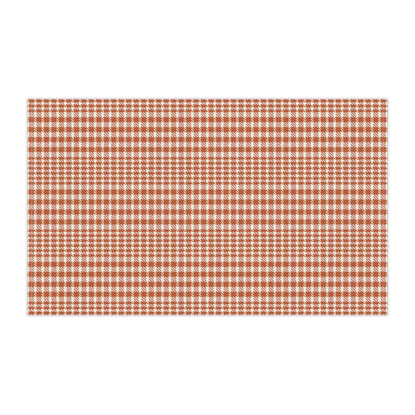 Tea Towels | Dark Orange & White | Tweed