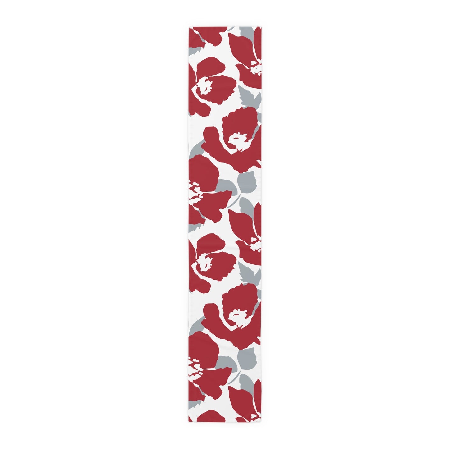 Table Runner | Red & Gray | Poppy