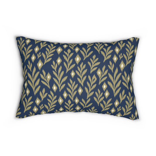Pillow | Blue & Gold | Laurel