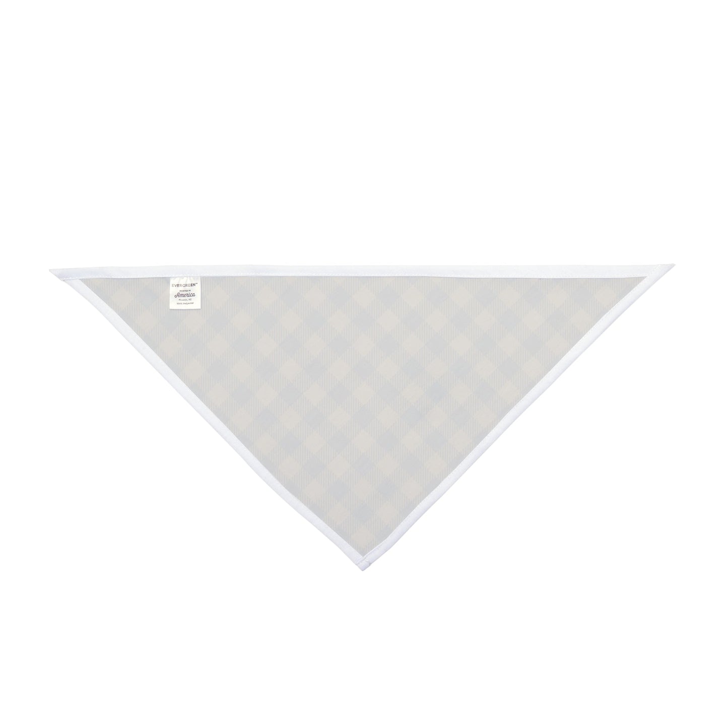 Pet Bandana | Black & Gold | Gingham