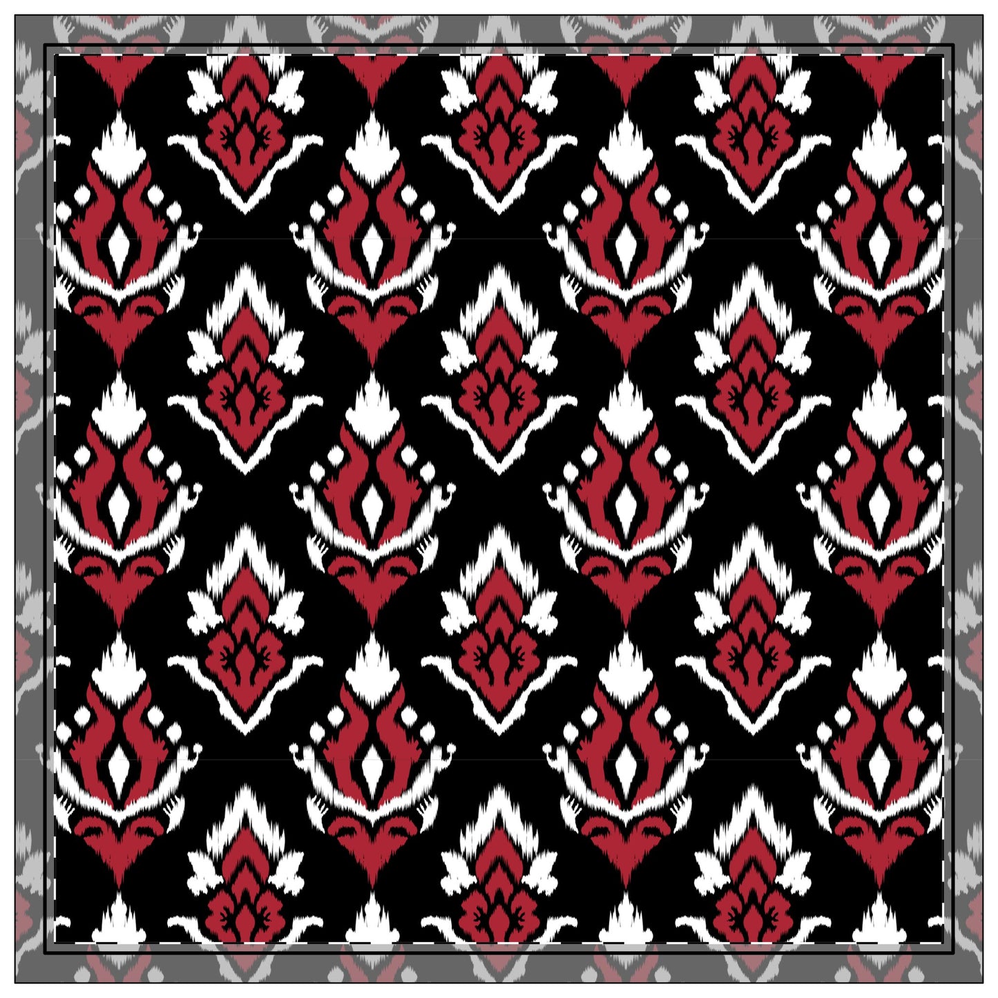 Napkin 4-set | Athens, Georgia | Ikat