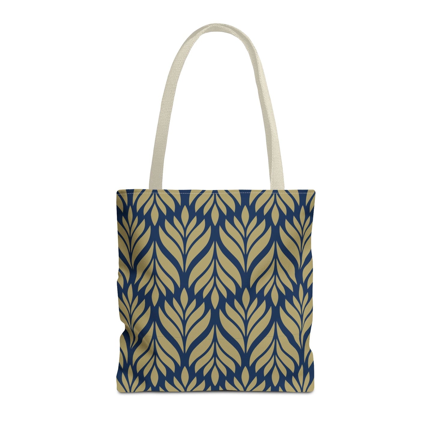 Tote Bag | Blue & Gold | Palm