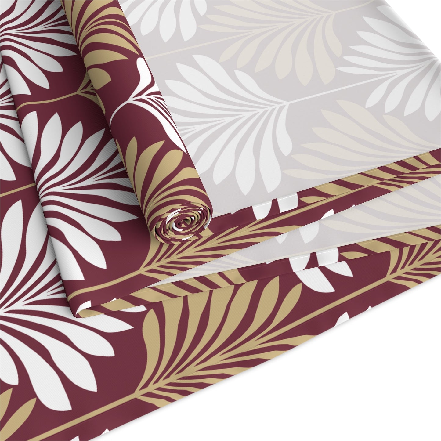 Table Runner | Maroon & Gold | Deco