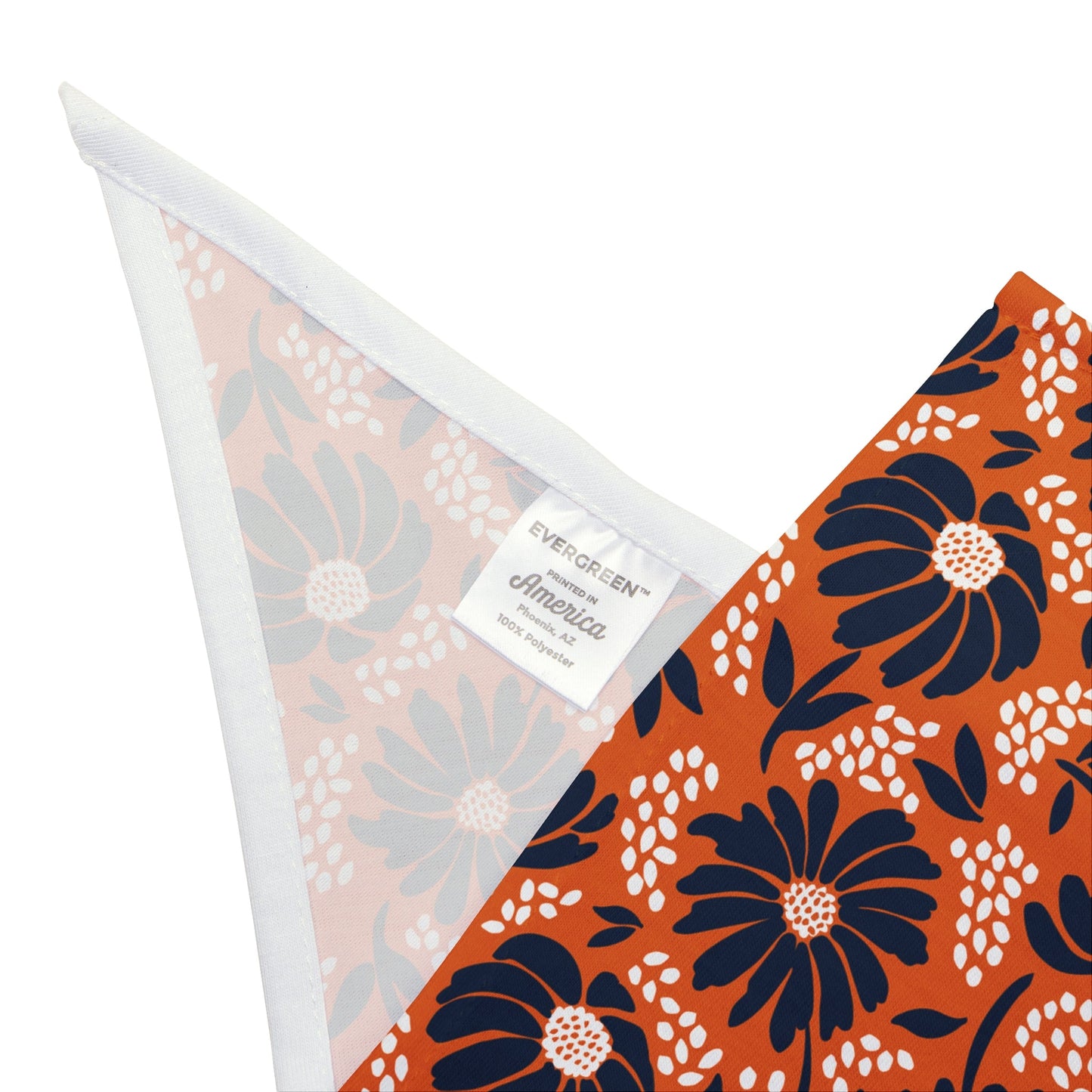 Pet Bandana | Orange & Blue | Bellis