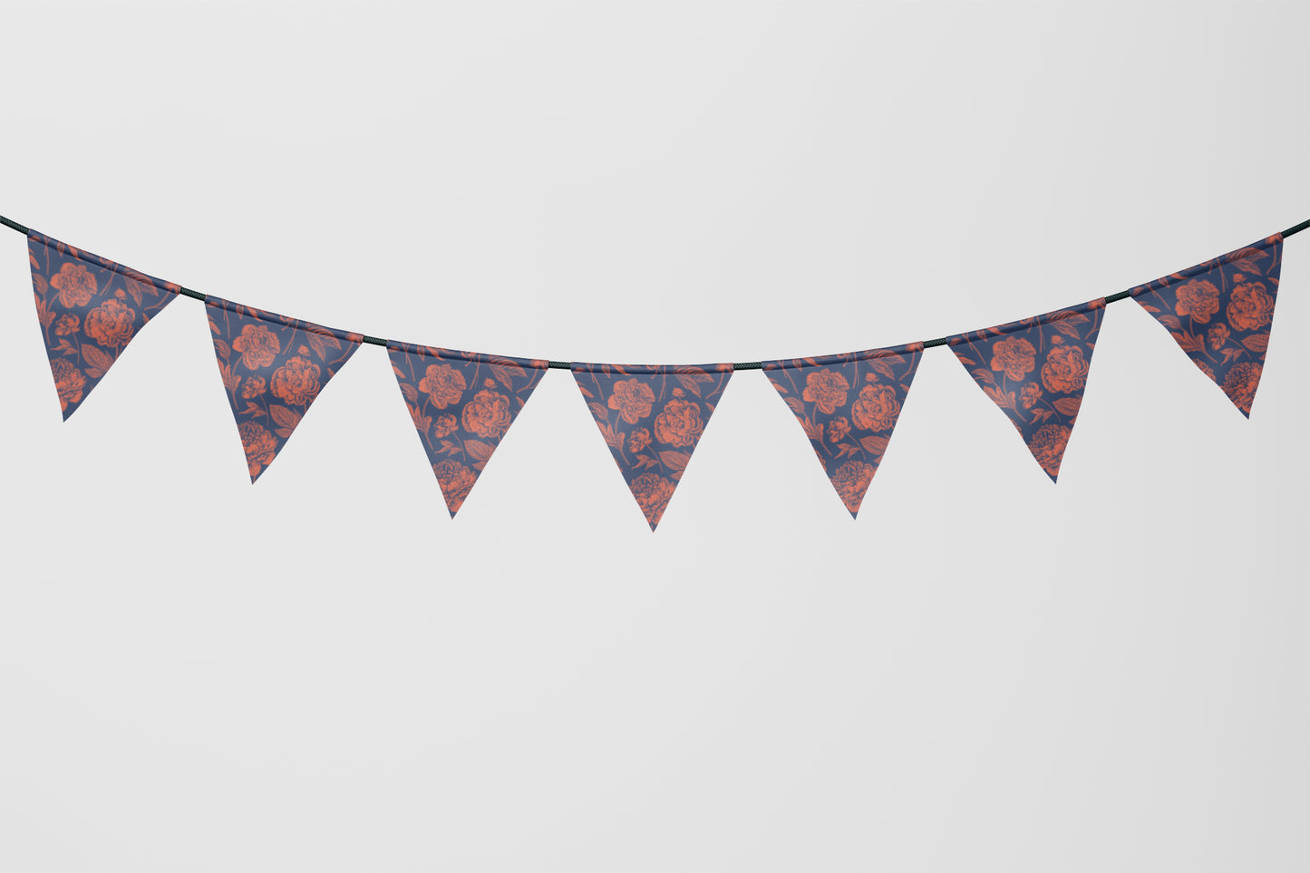 Flag Garland | Charlottesville, VA | Peony