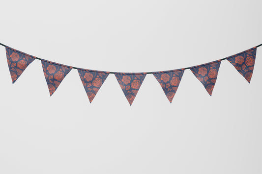 Flag Garland | Charlottesville, VA | Peony