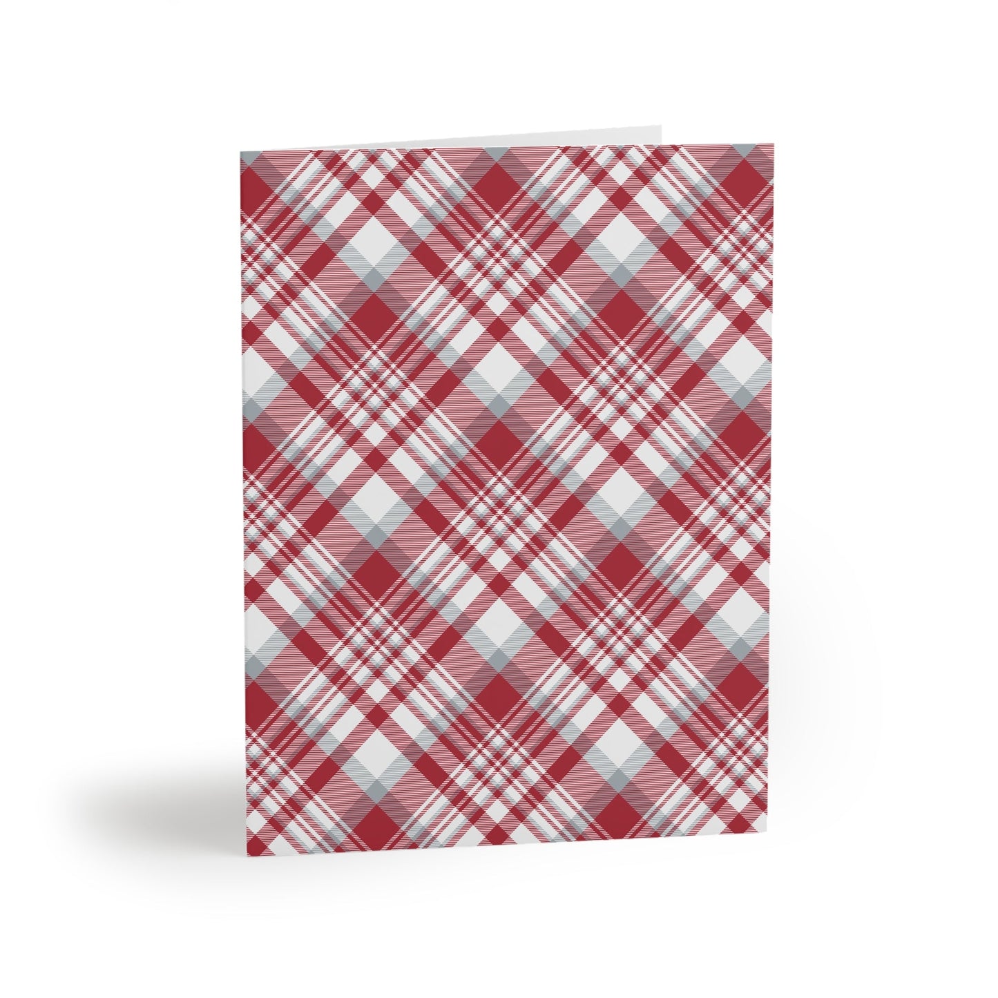 Notecards | Red & Gray | Tartan