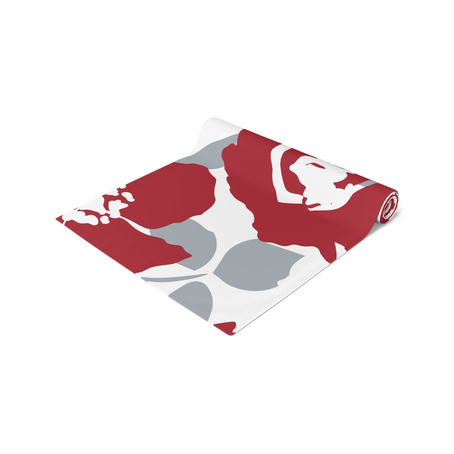 Table Runner | Red & Gray | Poppy