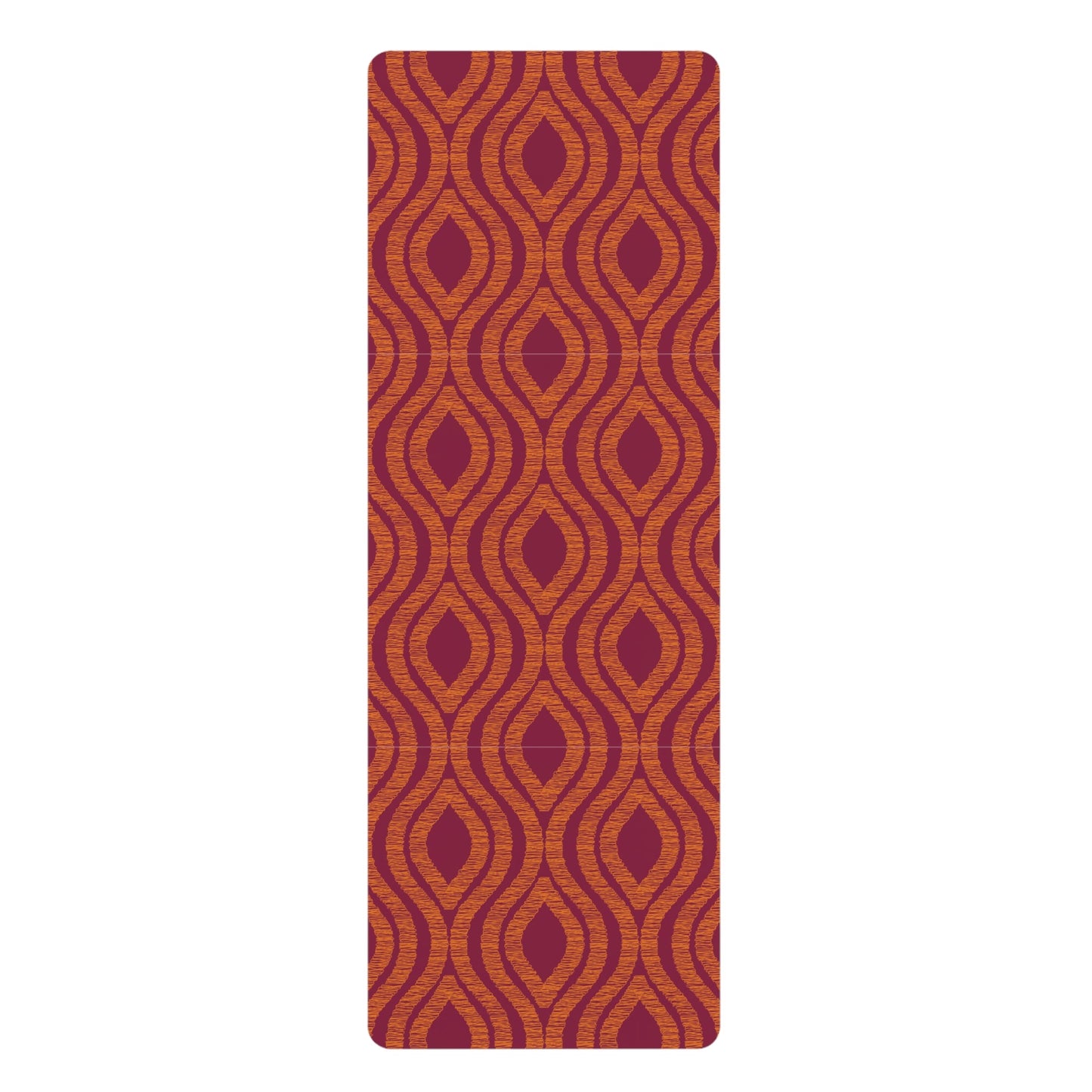 Yoga Mat | Maroon & Orange | Ogee