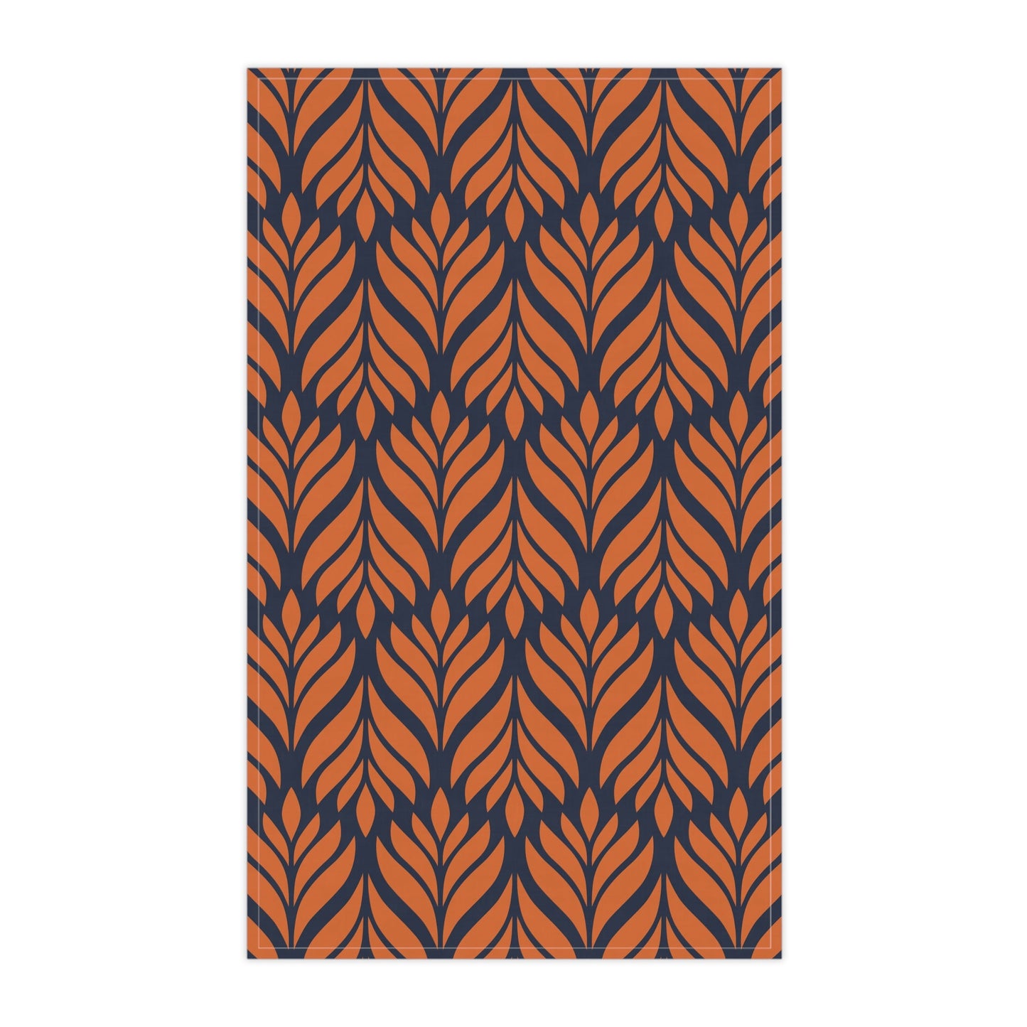 Tea Towels | Orange & Blue | Palm