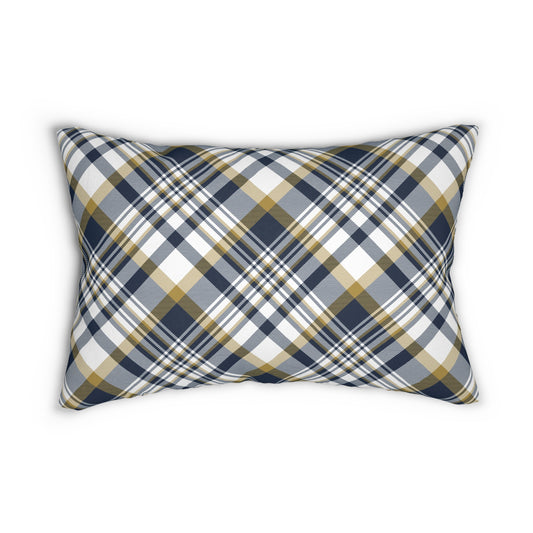 Pillow | Notre Dame, Indiana | Tartan