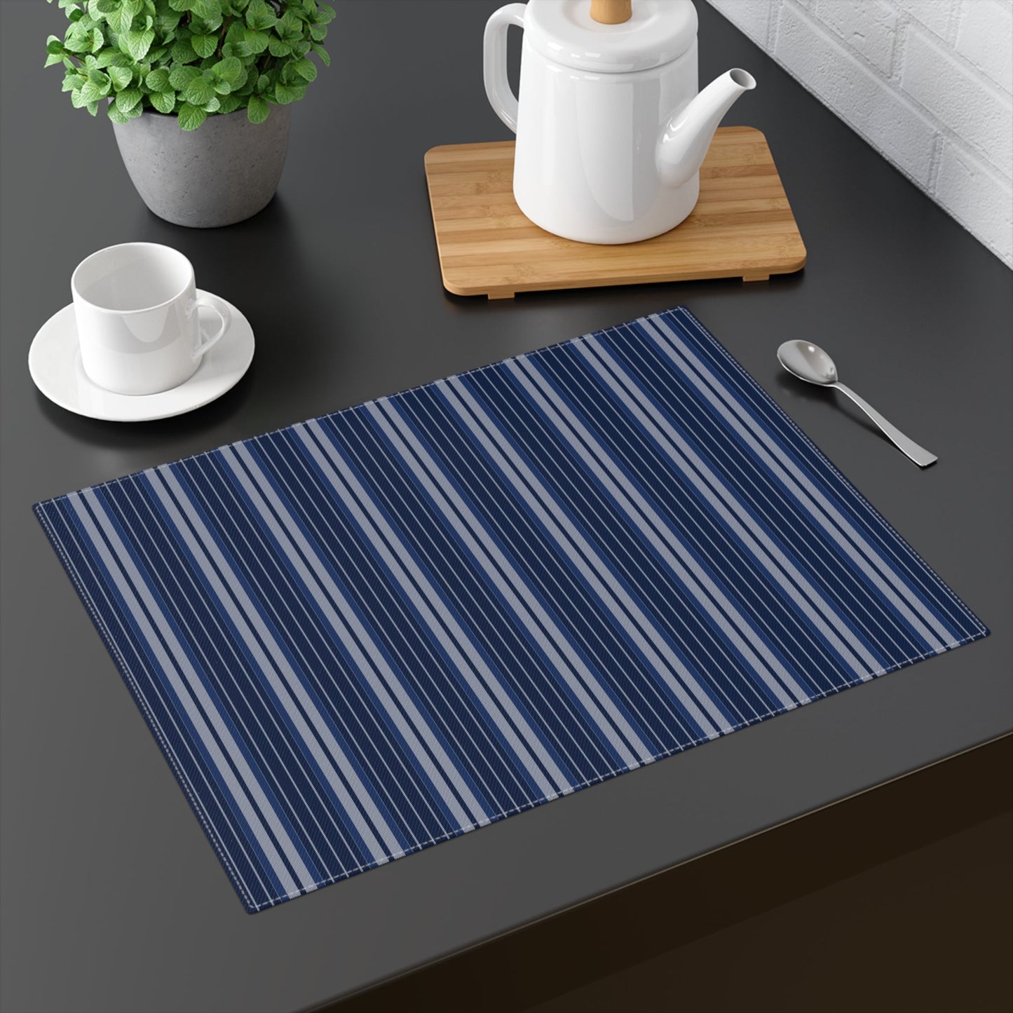 Placemat | Navy & White | Stripe