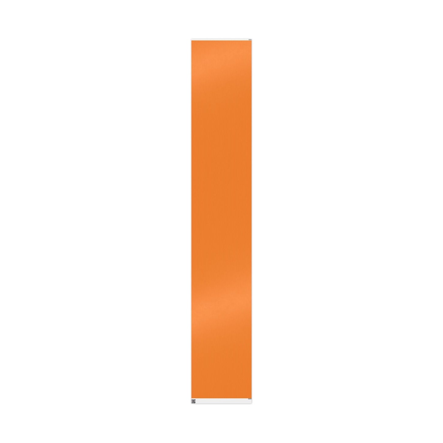 Gift Wrap | Orange & White | Pinstripe