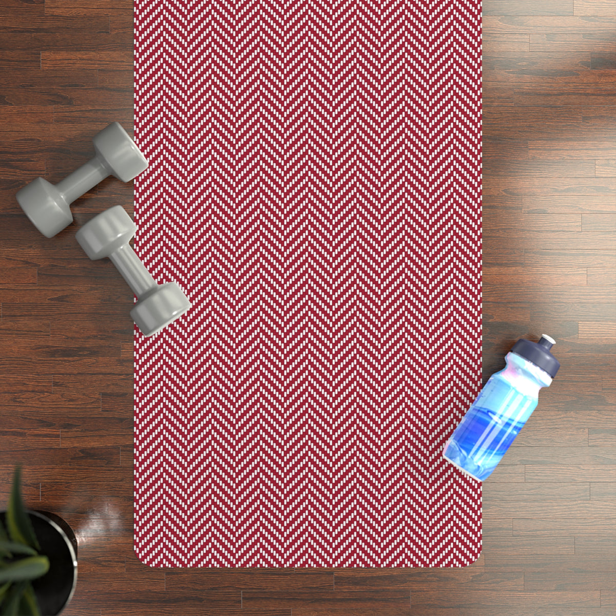 Yoga Mat | Bloomington, Indiana | Herringbone