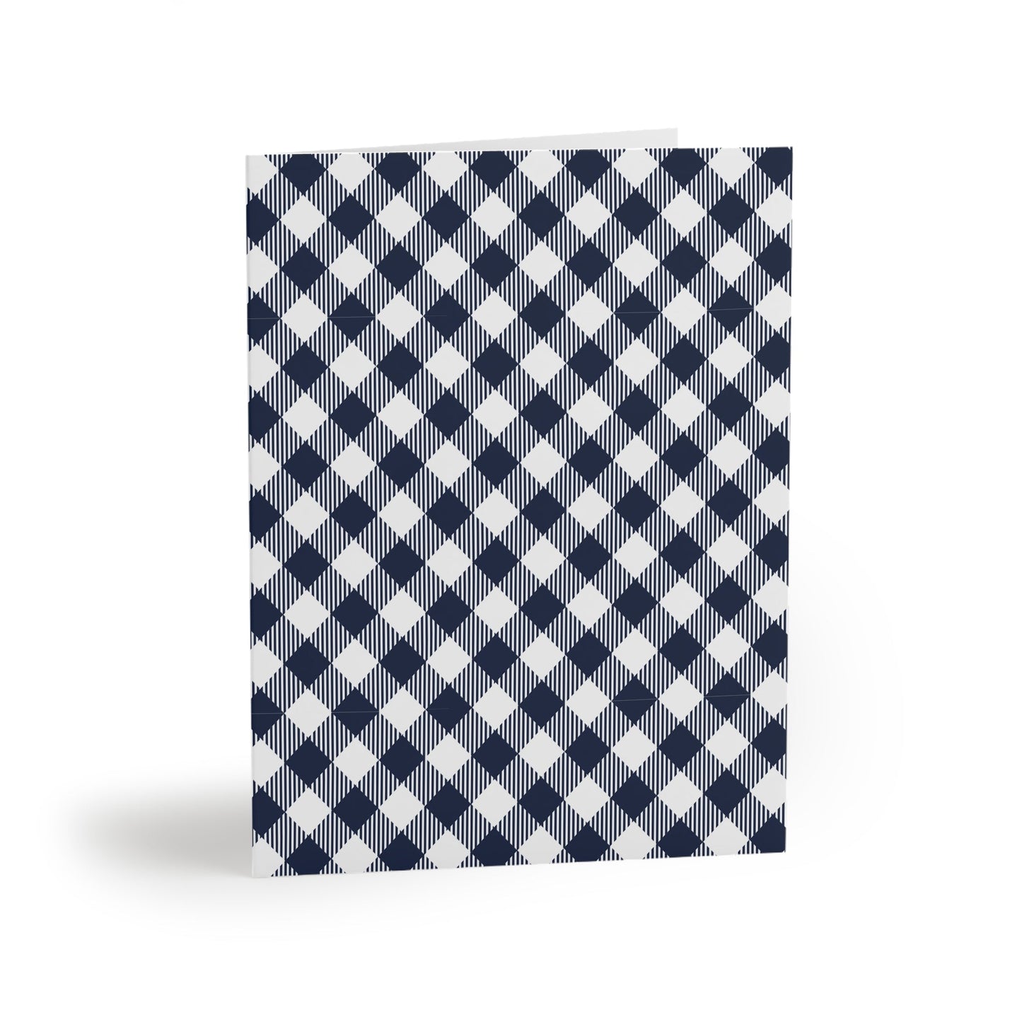 Notecards Set | Navy & White | Gingham