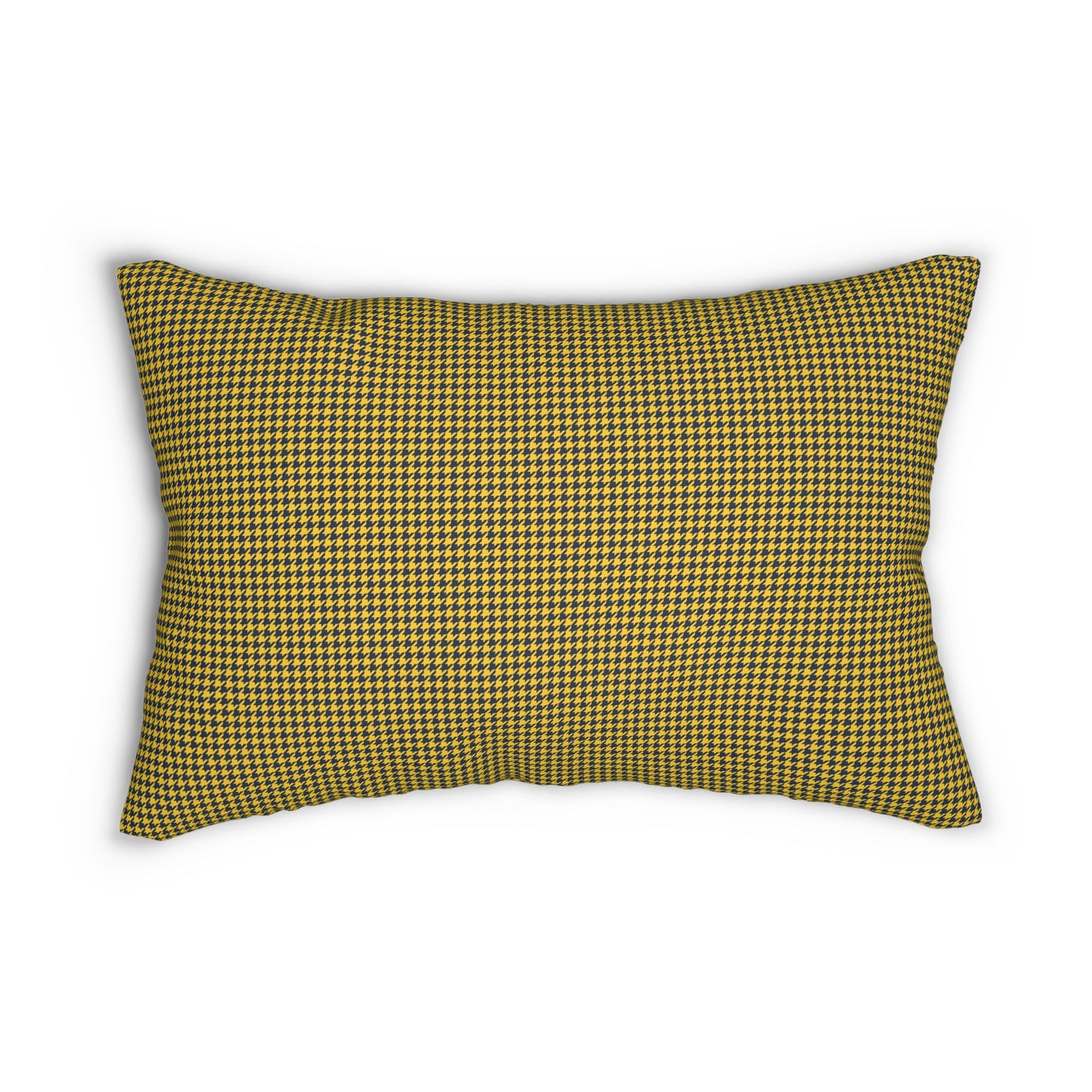 Pillow | Yellow & Blue | Houndstooth