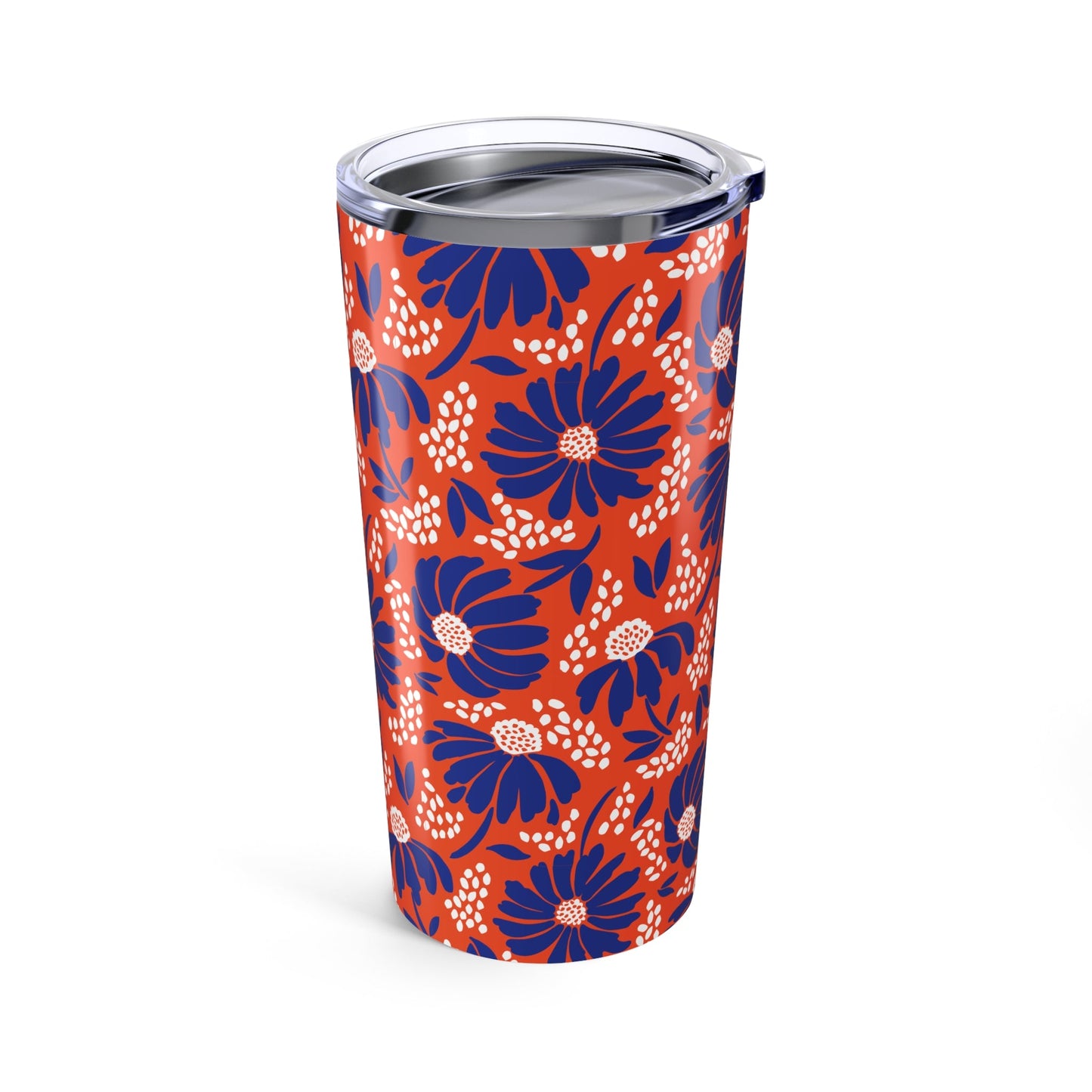 Tumbler | Bright Blue & Orange | Bellis