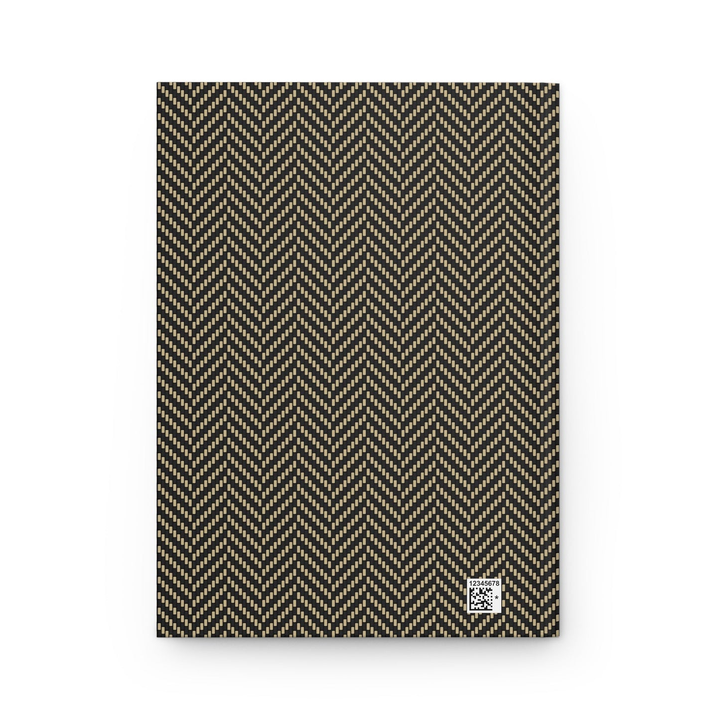 Journal | Black & Gold | Herringbone