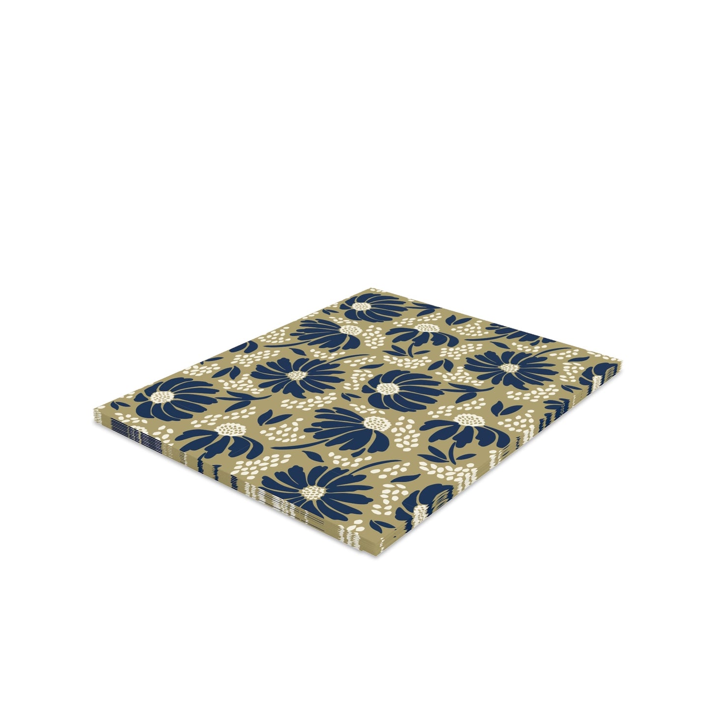 Notecards Set | Blue & Gold | Bellis