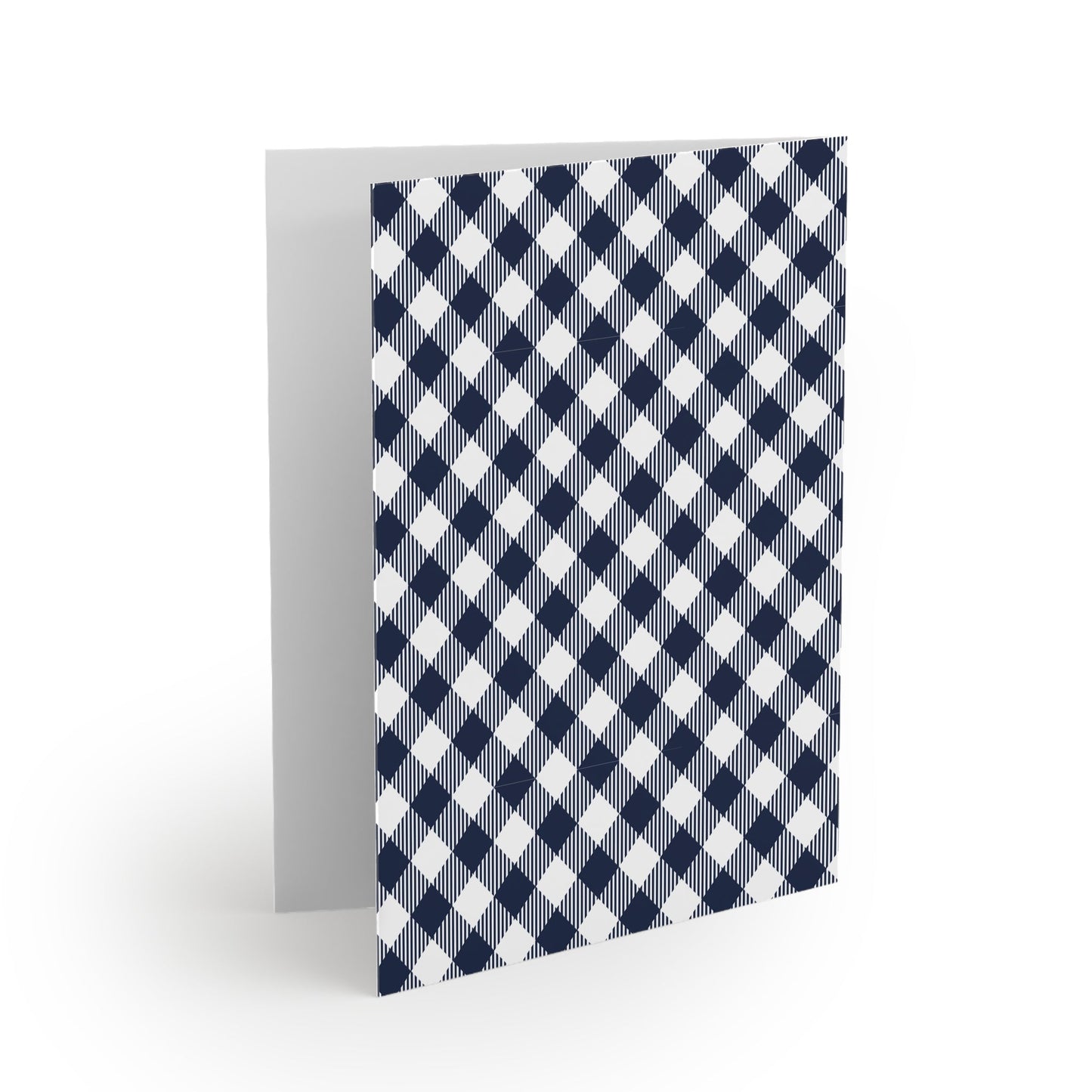 Notecards Set | Navy & White | Gingham