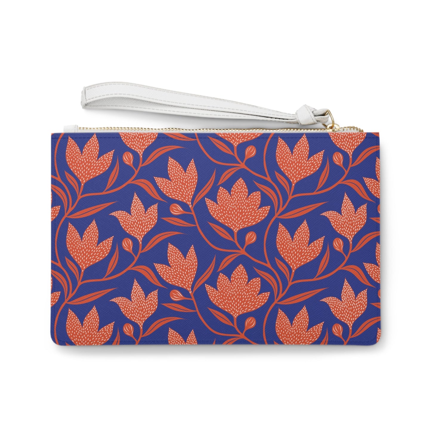 Clutch Bag | Bright Blue & Orange | Magnolia