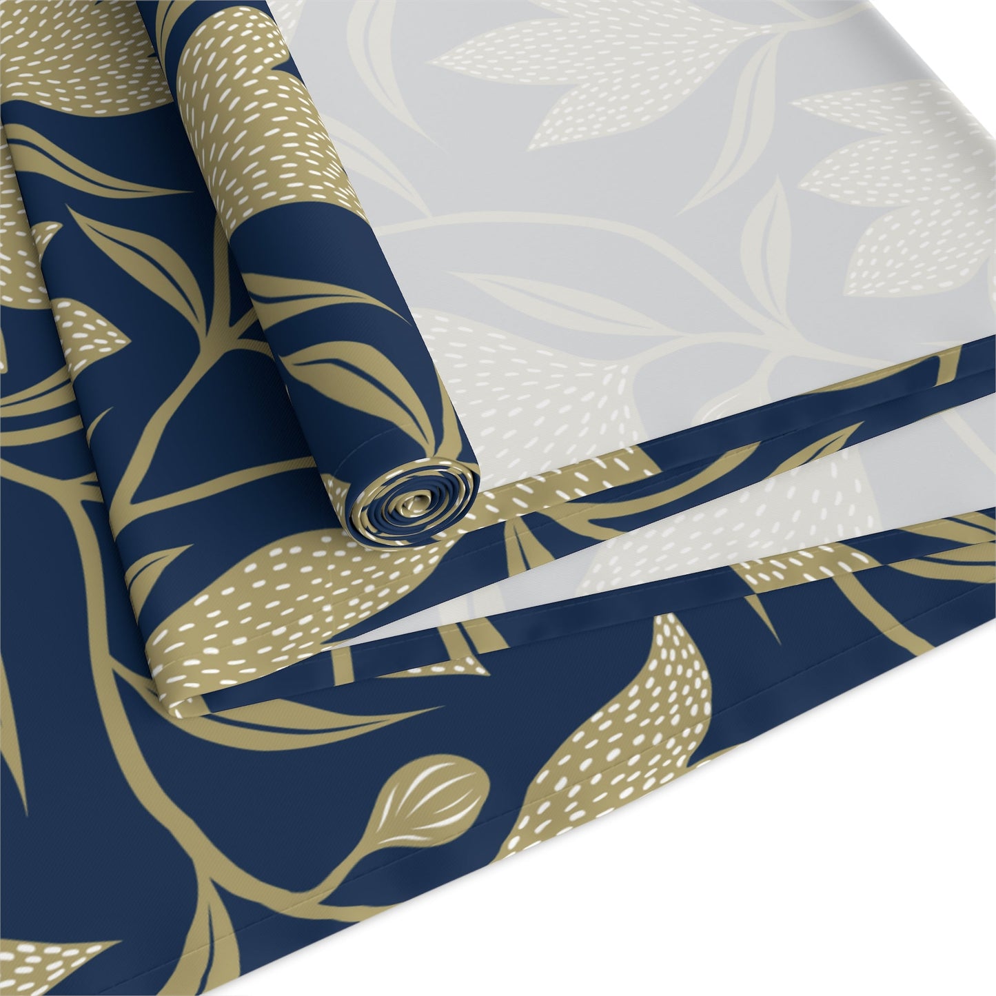 Table Runner | Blue & Gold | Magnolia