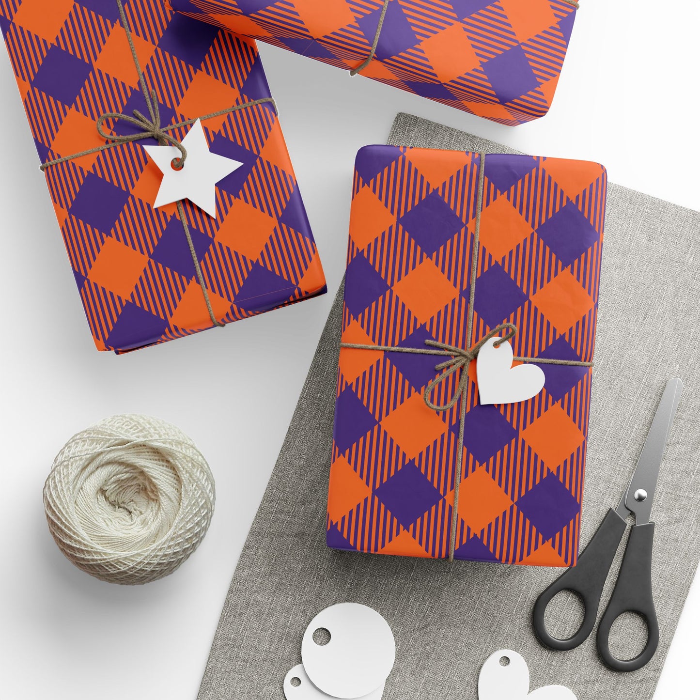 Gift Wrap | Clemson, South Carolina | Gingham