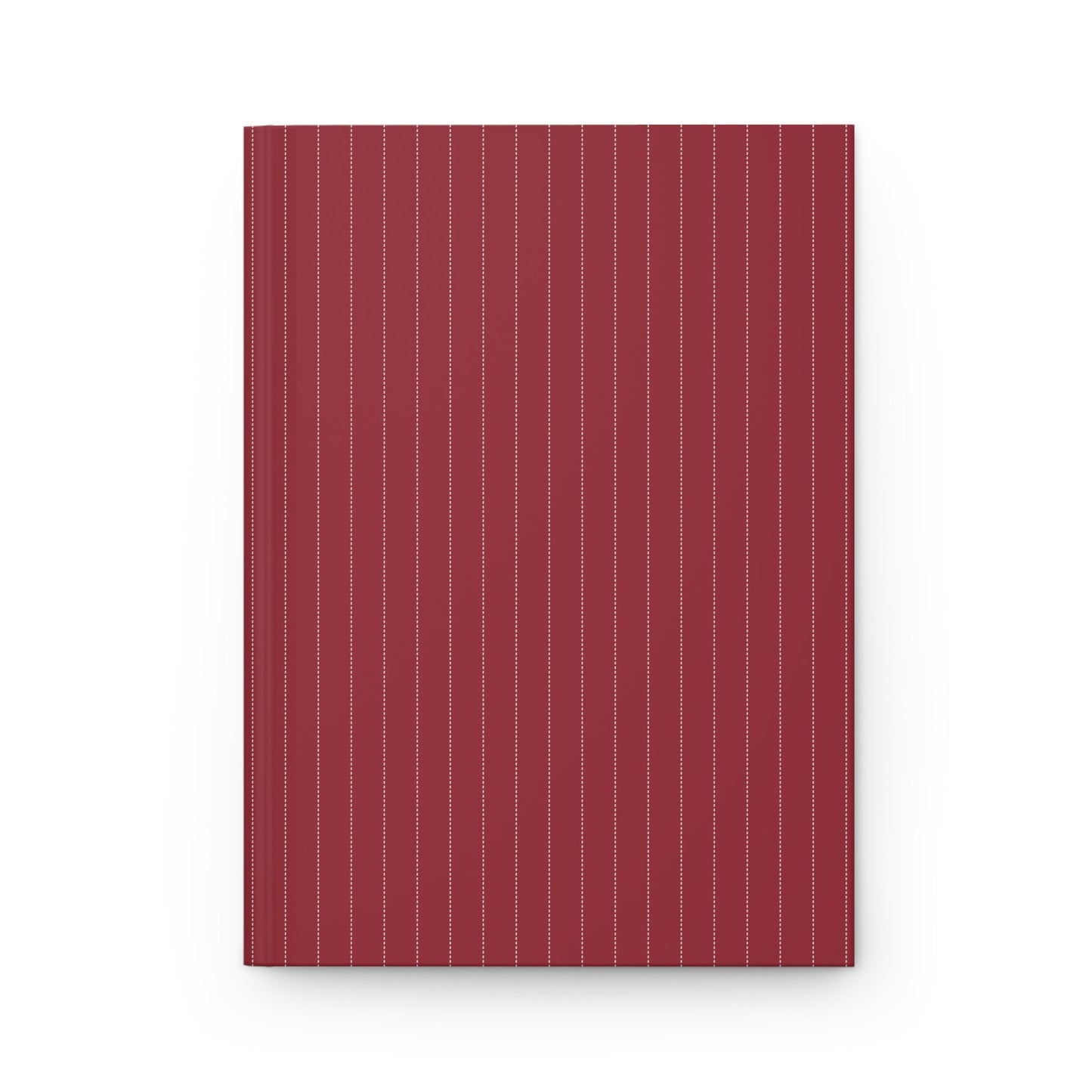 Journal | Maroon & White | Pinstripe