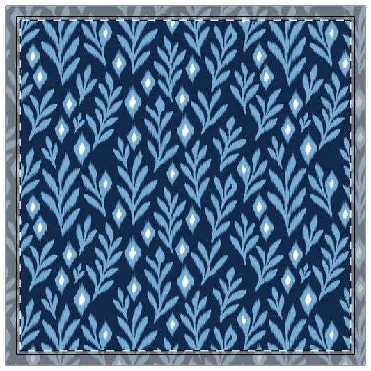 Napkins | Light Blue & White | Laurel