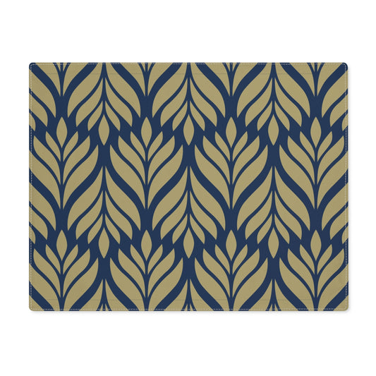 Placemat | Blue & Gold | Palm