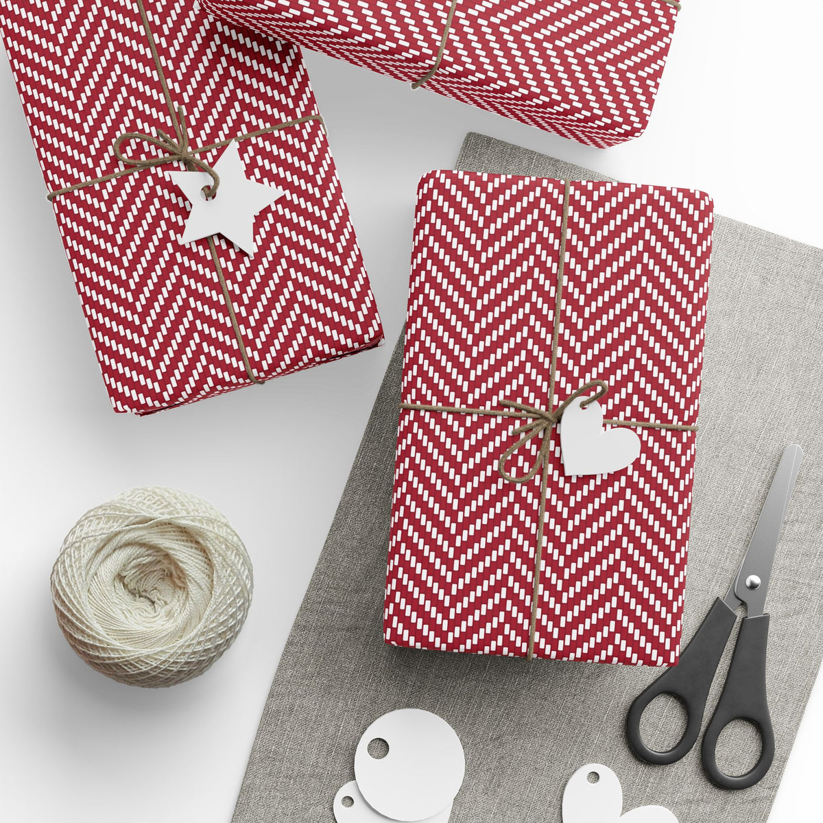 Gift Wrap | Bloomington, Indiana | Herringbone