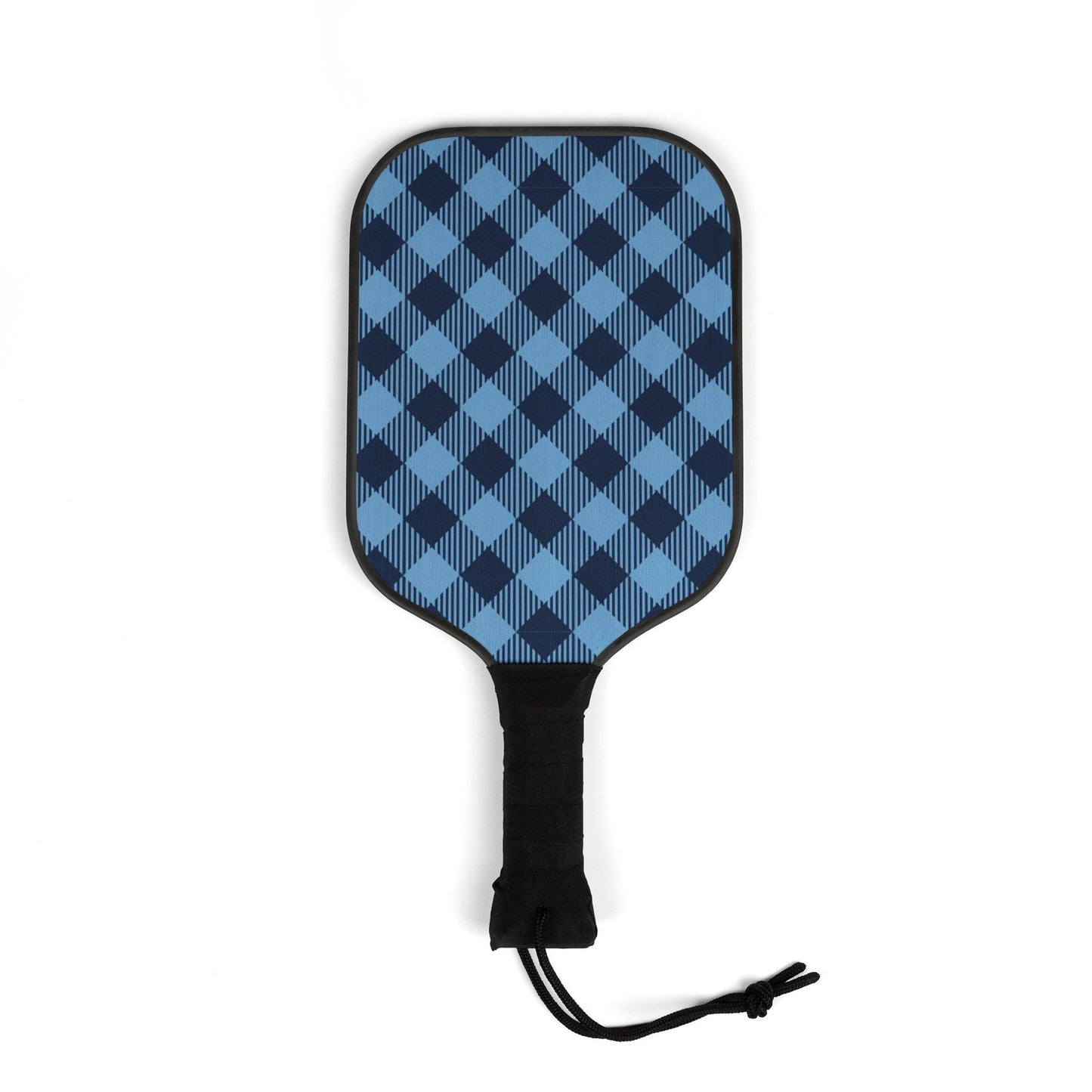 Pickleball Paddle Kit | Light Blue & White | Gingham