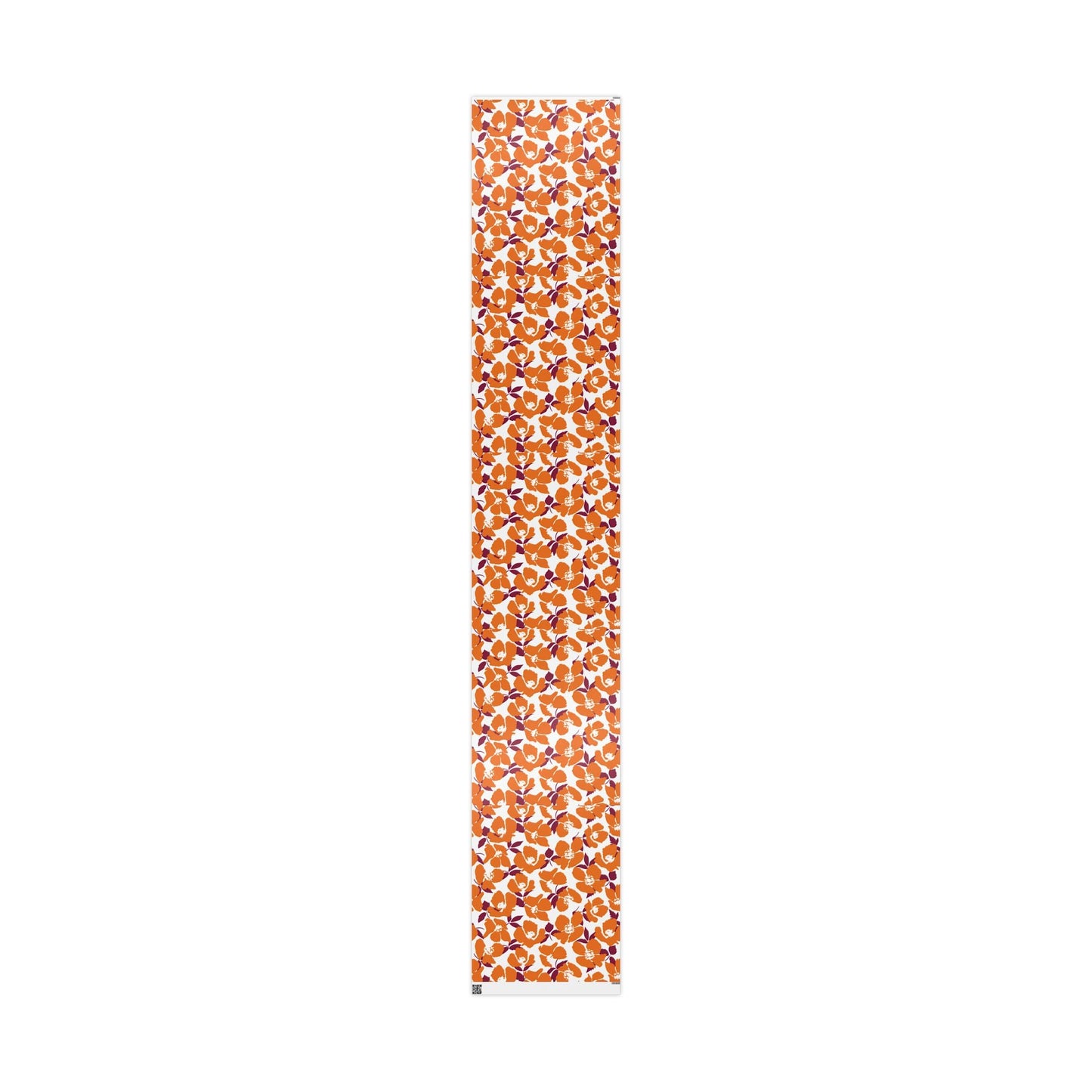 Gift Wrap | Maroon & Orange | Poppy