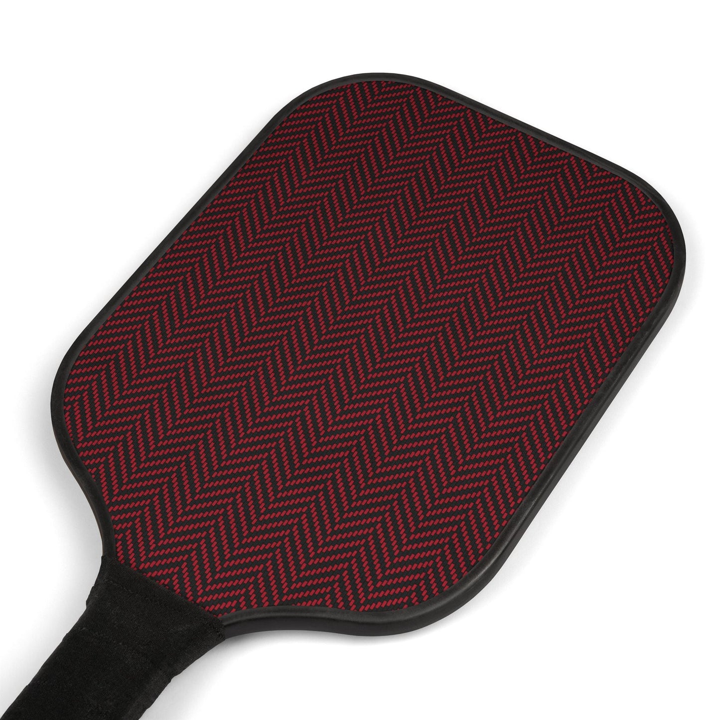 Pickleball Paddle Kit | Red & Black | Herringbone