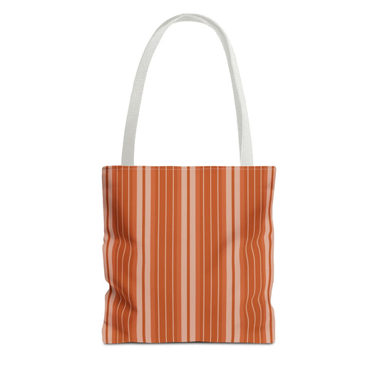 Totes | Dark Orange & White | Stripe