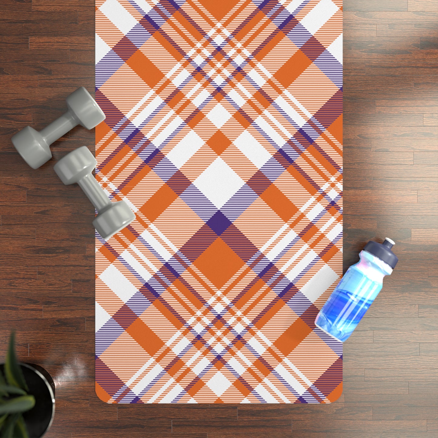 Yoga Mat | Clemson, South Carolina | Tartan