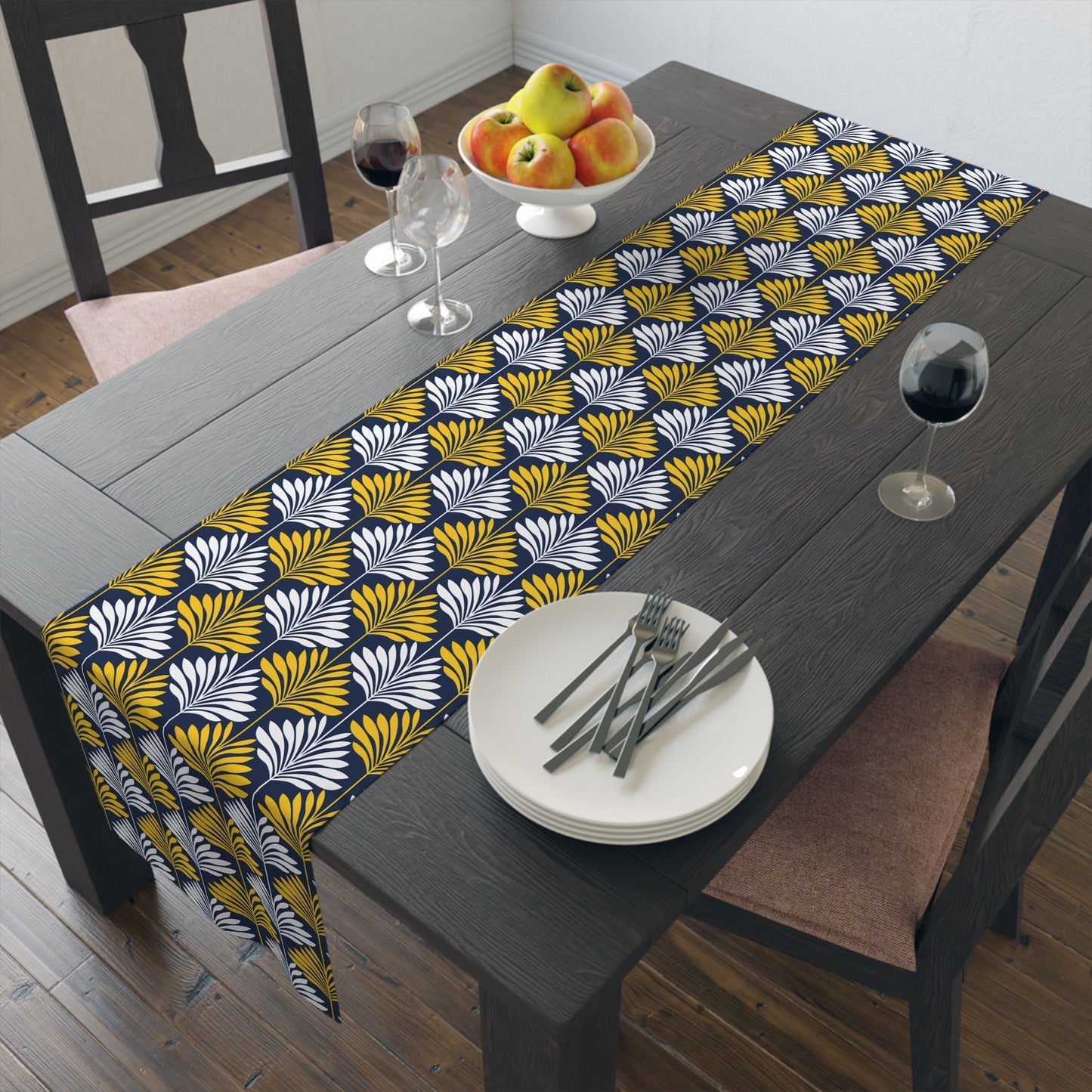 Table Runner | Yellow & Blue | Deco